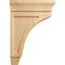 Ekena Millwork 2 3/4"W x 5 1/2"D x 8"H Mini Lucan Wood Corbel, Red Oak CORW03X06X08LURO - alternate 4